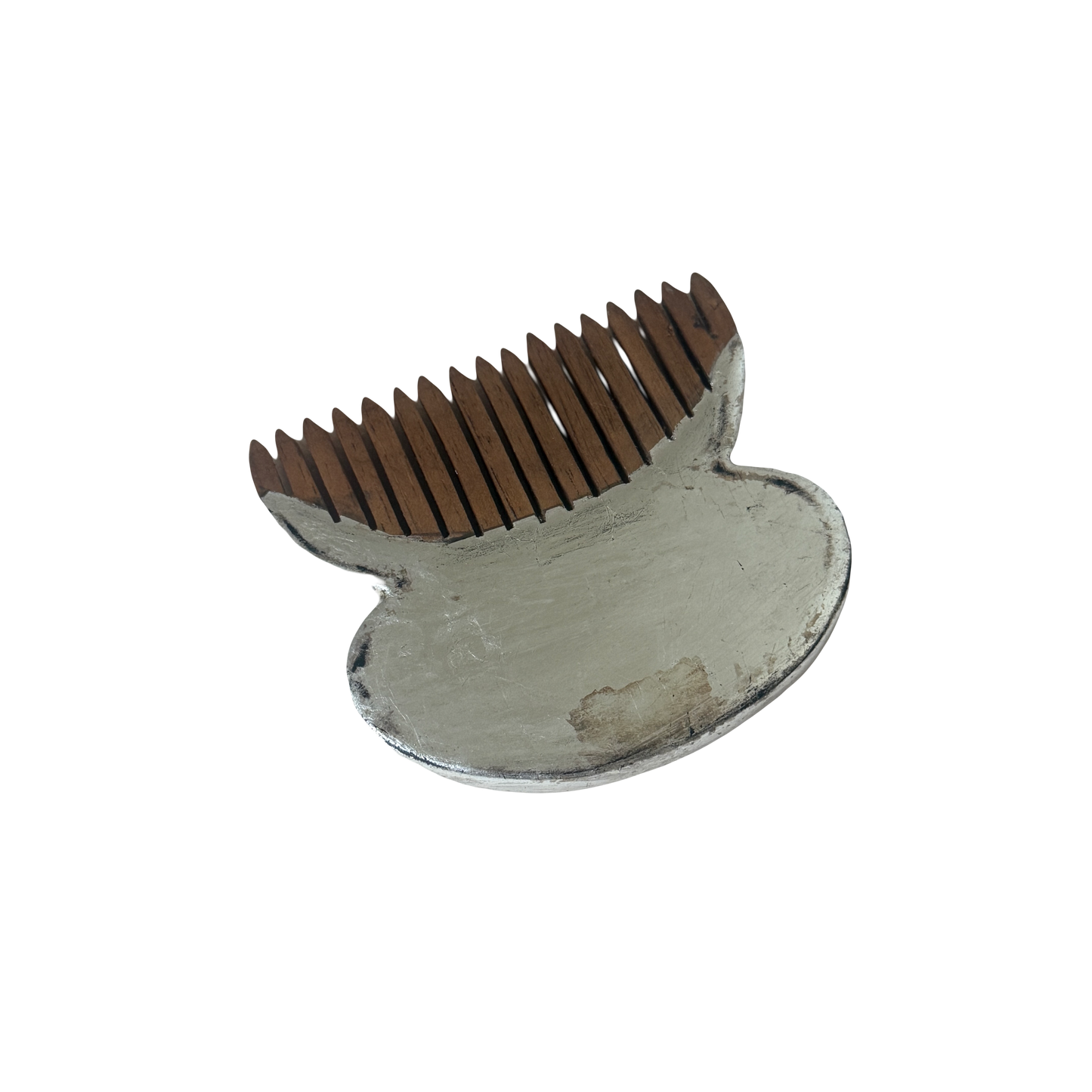 Vintage Wood Scroll Brush