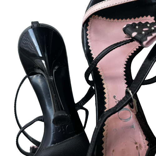 dior bowtie sandals 35