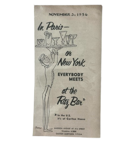 vintage ritz paper advertisement