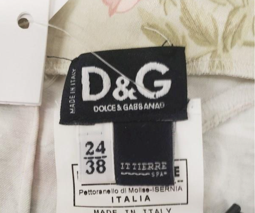 nwt vintage dolce & gabbana bustier top
