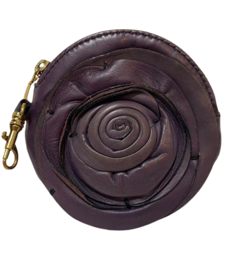 valentino flower coin purse