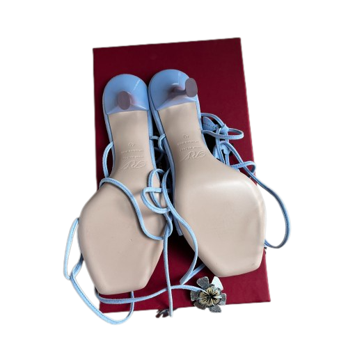 roger vivier blossom sandals 40