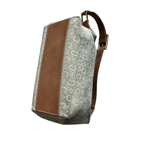 celine vintage beige monogram bag