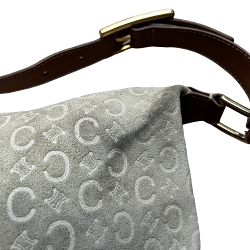 celine vintage beige monogram bag