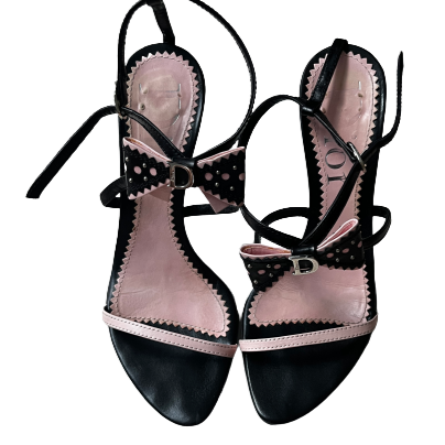 dior bowtie sandals 35