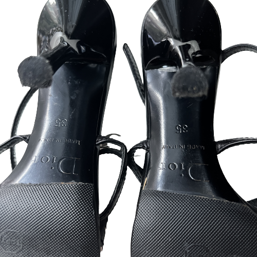 dior bowtie sandals 35