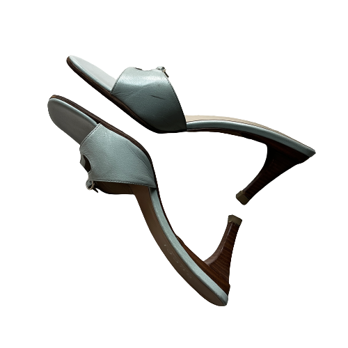 gucci strappy blue sandal 37