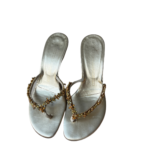 giuseppe zanotti thong sandals 35