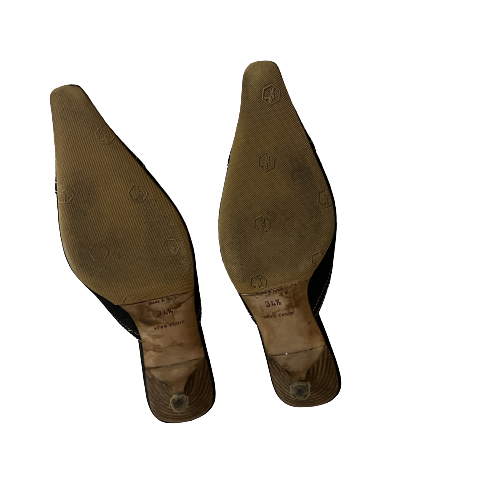 miu miu lace up kitten heel 34.5