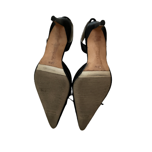 manolo blahnik bowtie slingback 37.5