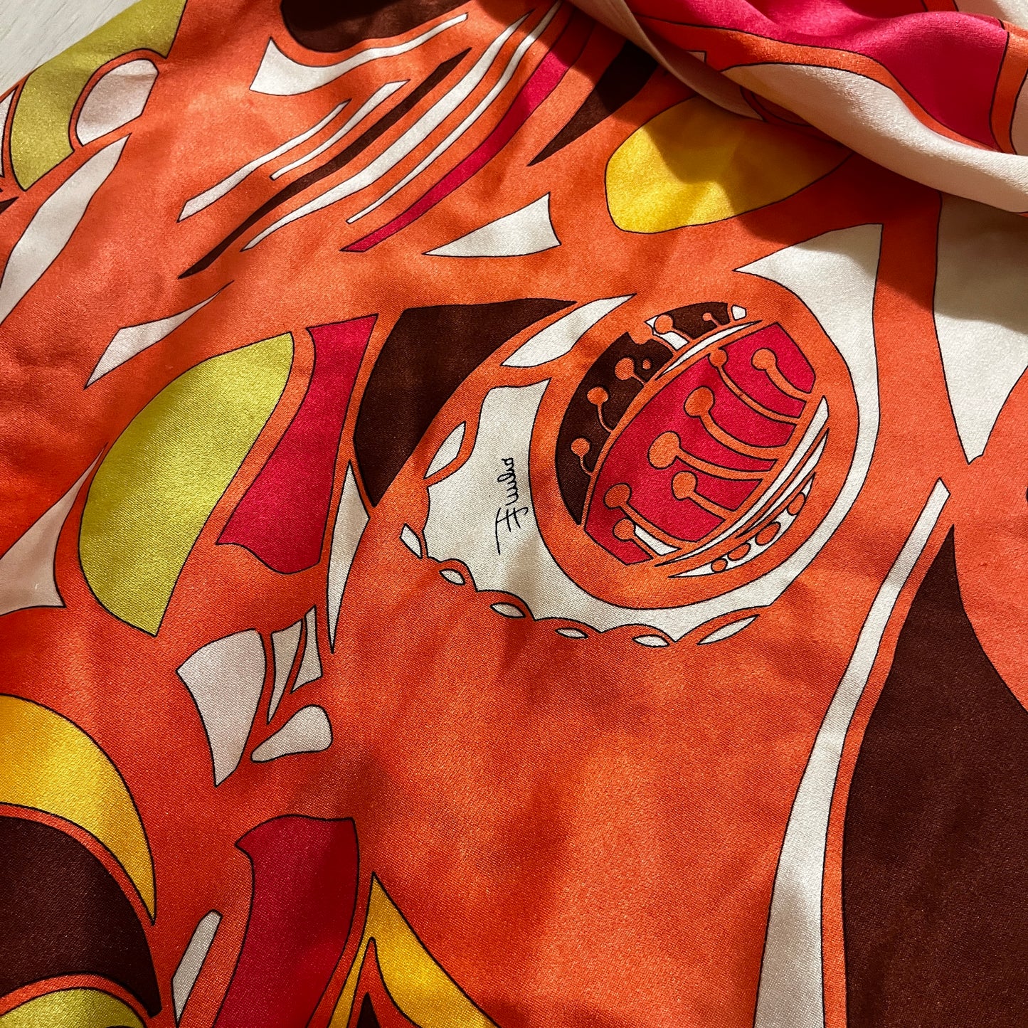 vintage emilio pucci neck tie halter blouse