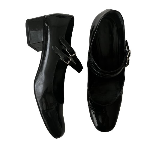 saint laurent patent mary jane 37.5