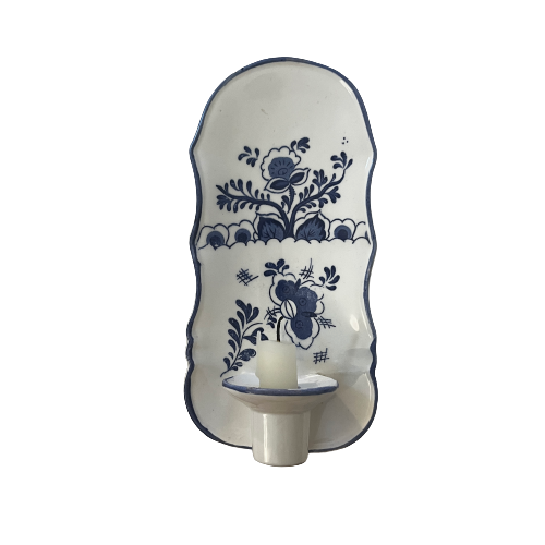 vintage delft sconce
